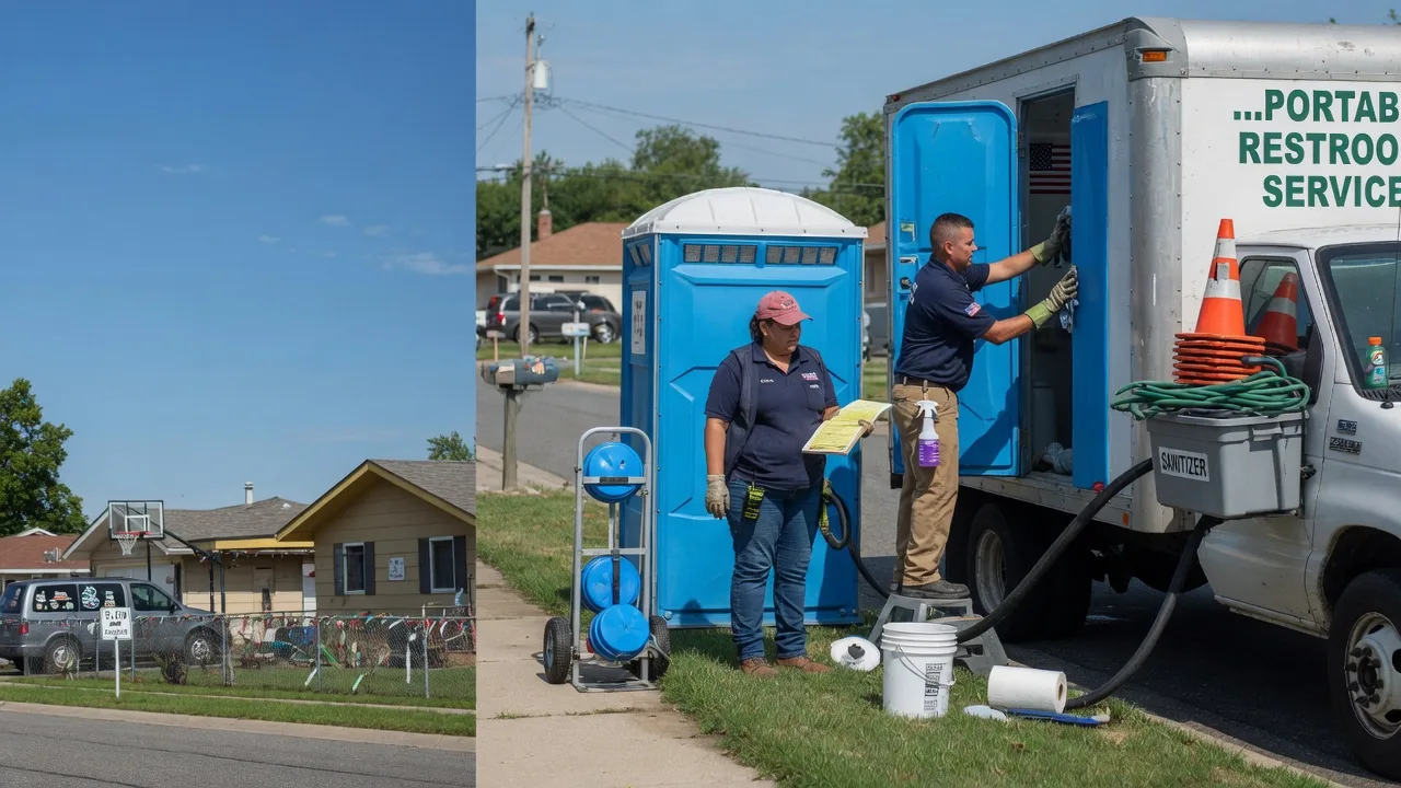 Portable Toilet Rental in Van Buren, IN near me